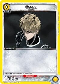 Genos (005) - UE06ST: One Punch Man Starter Deck - Union Arena card