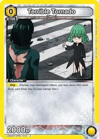 Terrible Tornado (012) - UE06ST: One Punch Man Starter Deck - Union Arena card