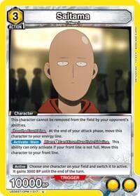 Saitama (017) - UE06ST: One Punch Man Starter Deck - Union Arena card