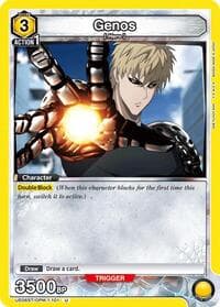 Genos (101) - UE06ST: One Punch Man Starter Deck - Union Arena card