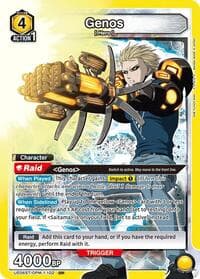 Genos (102) - UE06ST: One Punch Man Starter Deck - Union Arena card