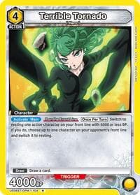 Terrible Tornado (104) - UE06ST: One Punch Man Starter Deck - Union Arena card
