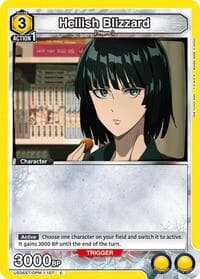 Hellish Blizzard (107) - UE06ST: One Punch Man Starter Deck - Union Arena card