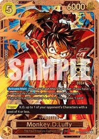 Monkey.D.Luffy (Championship 2024 World Final 3rd Place) - One Piece Promotion Cards - One Piece Card Game card