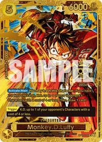 Monkey.D.Luffy (Championship 2024 World Final 1st Place) - One Piece Promotion Cards - One Piece Card Game card