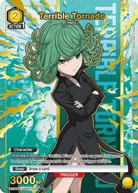 Terrible Tornado (014) (R*) - UE06BT: One Punch Man - Union Arena card