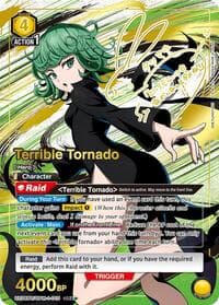 Terrible Tornado (015) (SR**) - UE06BT: One Punch Man - Union Arena card
