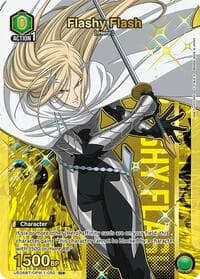 Flashy Flash (U*) - UE06BT: One Punch Man - Union Arena card