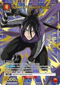 Speed-o'-Sound Sonic (072) (SR*) - UE06BT: One Punch Man - Union Arena card