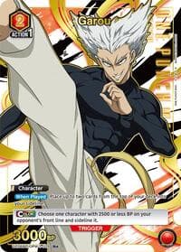 Garou (075) (R*) - UE06BT: One Punch Man - Union Arena card