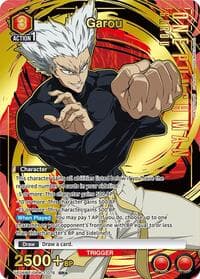 Garou (076) (SR*) - UE06BT: One Punch Man - Union Arena card