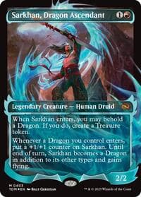 Sarkhan, Dragon Ascendant (0403) (Showcase) - Tarkir: Dragonstorm - Magic: The Gathering card