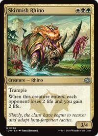 Skirmish Rhino - Tarkir: Dragonstorm - Magic: The Gathering card