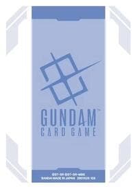 Gundam Card Game - Official Card Sleeves 01 (Gundam Card Game Logo) - Bandai Card Sleeves - Card Sleeves card