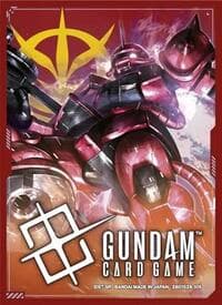 Gundam Card Game - Official Card Sleeves 01 (Char's Zaku II/Zeon) - Bandai Card Sleeves - Card Sleeves card