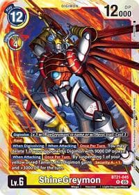 ShineGreymon - World Convergence - Digimon Card Game card