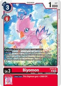 Biyomon - Starter Deck 20: Protector of Light - Digimon Card Game card