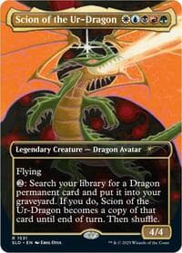 Scion of the Ur-Dragon (Rainbow Foil) - Secret Lair Drop Series - Magic: The Gathering card