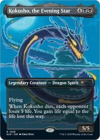 Kokusho, the Evening Star (Rainbow Foil) - Secret Lair Drop Series - Magic: The Gathering card