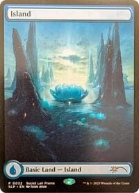 Island (0032) - Secret Lair Showdown - Magic: The Gathering card