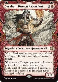 Sarkhan, Dragon Ascendant (0302) (Showcase) - Tarkir: Dragonstorm - Magic: The Gathering card