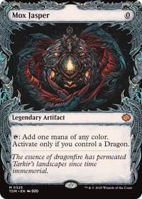 Mox Jasper (Showcase) - Tarkir: Dragonstorm - Magic: The Gathering card