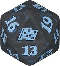 Magic: The Gathering Aetherdrift Spindown Die (Blue) - Wizards of the Coast Dice - Life Counters card