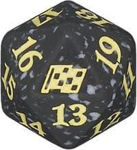 Magic: The Gathering Aetherdrift Spindown Die (Yellow) - Wizards of the Coast Dice - Life Counters card