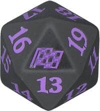 Magic: The Gathering Aetherdrift Spindown Die (Purple) - Wizards of the Coast Dice - Life Counters card