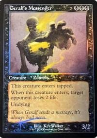 Geralf's Messenger (842) (Retro Frame) - Secret Lair Drop Series - Magic: The Gathering card