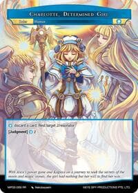Charlotte, Determined Girl // Charlotte, the Mage of Sacred Spirit - Masterpiece Collection 02 "Fates Reunited!" - Force of Will card