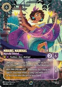 Mirabel Madrigal - Musically Talented (Enchanted) - Archazia's Island - Disney Lorcana card