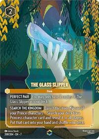The Glass Slipper (Enchanted) - Archazia's Island - Disney Lorcana card