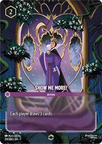 Show Me More! (Enchanted) - Archazia's Island - Disney Lorcana card