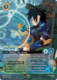 Hiro Hamada - Armor Designer (Enchanted) - Archazia's Island - Disney Lorcana card