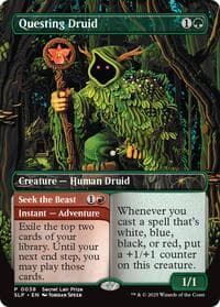 Questing Druid - Secret Lair Showdown - Magic: The Gathering card