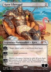 Karn Liberated - Secret Lair Showdown - Magic: The Gathering card