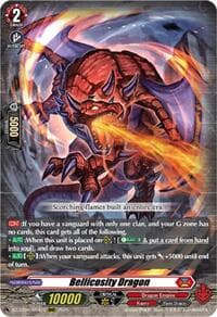 Bellicosity Dragon - DZ-BT06: Generation Dragenesis - Cardfight Vanguard card