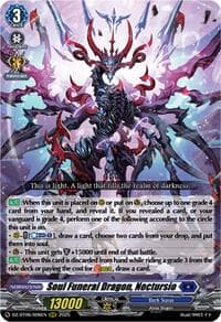 Soul Funeral Dragon, Noctursio - DZ-BT06: Generation Dragenesis - Cardfight Vanguard card
