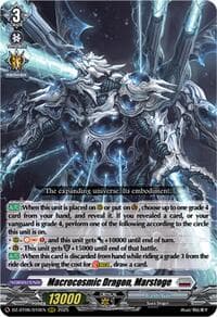 Macrocosmic Dragon, Marstoge - DZ-BT06: Generation Dragenesis - Cardfight Vanguard card