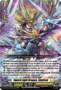 Sword Light Dragon, Skylizen - DZ-BT06: Generation Dragenesis - Cardfight Vanguard card