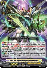 Sword Saint Knight Dragon Emperor, Gramgrace Sieg - DZ-BT06: Generation Dragenesis - Cardfight Vanguard card