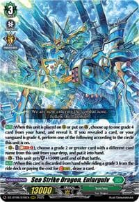 Sea Strike Dragon, Enlargulv - DZ-BT06: Generation Dragenesis - Cardfight Vanguard card