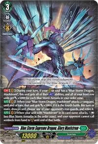 Blue Storm Supreme Dragon, Glory Maelstrom - DZ-BT06: Generation Dragenesis - Cardfight Vanguard card