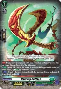 Dancing Cutlass - DZ-BT06: Generation Dragenesis - Cardfight Vanguard card