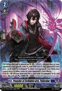 Preacher of Forbidden Arts, Pallordow - DZ-BT06: Generation Dragenesis - Cardfight Vanguard card