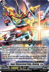 Super Dimensional Robo, Daiwing - DZ-BT06: Generation Dragenesis - Cardfight Vanguard card
