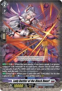 Lady Battler of the Black Dwarf - DZ-BT06: Generation Dragenesis - Cardfight Vanguard card