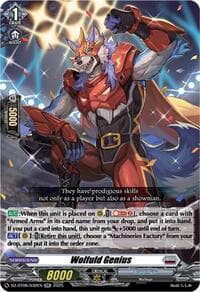 Wolfuld Genius - DZ-BT06: Generation Dragenesis - Cardfight Vanguard card