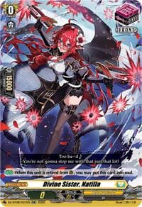 Divine Sister, Natilla - DZ-BT06: Generation Dragenesis - Cardfight Vanguard card